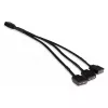 RGB skirstytuvo kabelis Alphacool 18709 5 V juodas plastikinis 150 mm