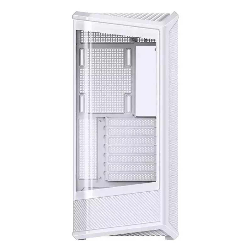 Kompiuterio korpusas Jonsbo D400 Midi Tower ATX grūdintas stiklas - baltas