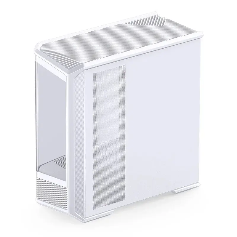 Kompiuterio korpusas Jonsbo D400 Midi Tower ATX grūdintas stiklas - baltas