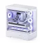Kompiuterio korpusas Jonsbo D400 Midi Tower ATX grūdintas stiklas - baltas
