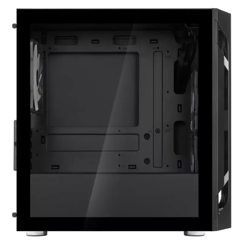 PC korpusas Sidabrinėstone FARA H1M PRO Micro Tower juoda