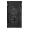 PC korpusas Sidabrinėstone FARA H1M PRO Micro Tower juoda