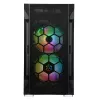 PC korpusas Sidabrinėstone FARA H1M PRO Micro Tower juoda
