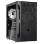 PC korpusas Sidabrinėstone FARA H1M PRO Micro Tower juoda