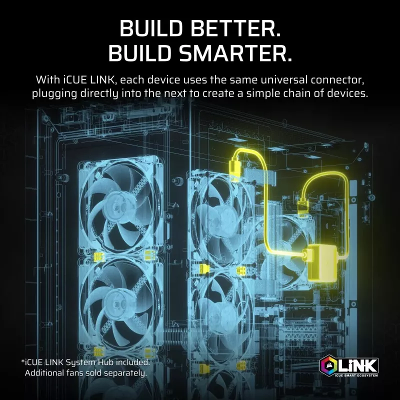 CORSAIR CPU aušintuvas - Icue Link Titan 360 Rx RGB Aio skysčio aušintuvas - baltas
