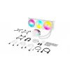 CORSAIR CPU aušintuvas - Icue Link Titan 360 Rx RGB Aio skysčio aušintuvas - baltas
