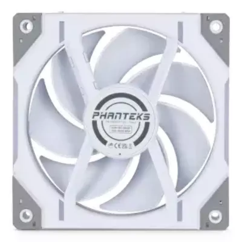 Ventiliatorius Phanteks D30-120 12 cm baltas 250-2000 RPM skysčio dinaminis guolis