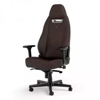 Žaidimų kėdė noblechairs LEGEND — minkšta sėdynė, ruda, 520 mm plotis, 132–142 cm aukštis, 150 kg maks. svoris