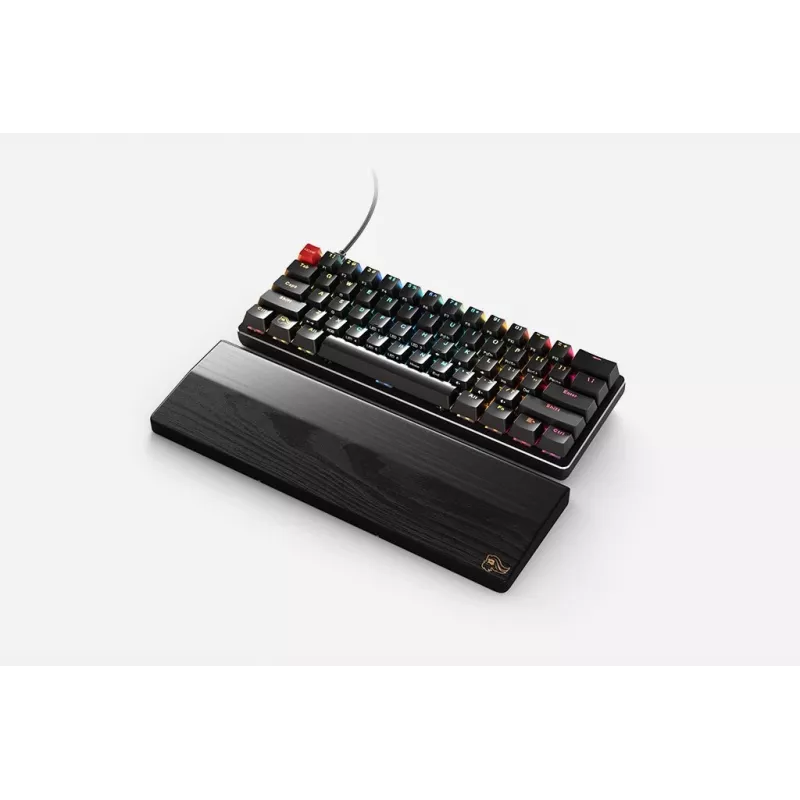 Medinis klaviatūros riešo atramas Glorious PC Gaming Race GV-75-DARK Juodas