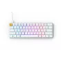 Glorious Gaming GMMK klaviatūra USB QWERTY US International sidabrinė, balta