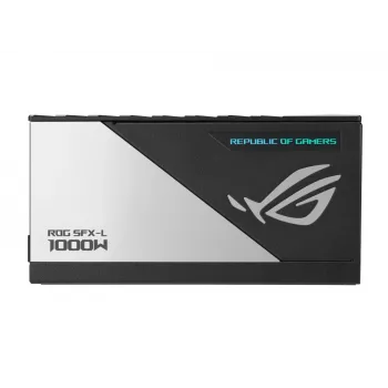 ASUS ROG Loki SFX-L 1000W Platinum maitinimo blokas 24-pin ATX juoda, sidabrinė