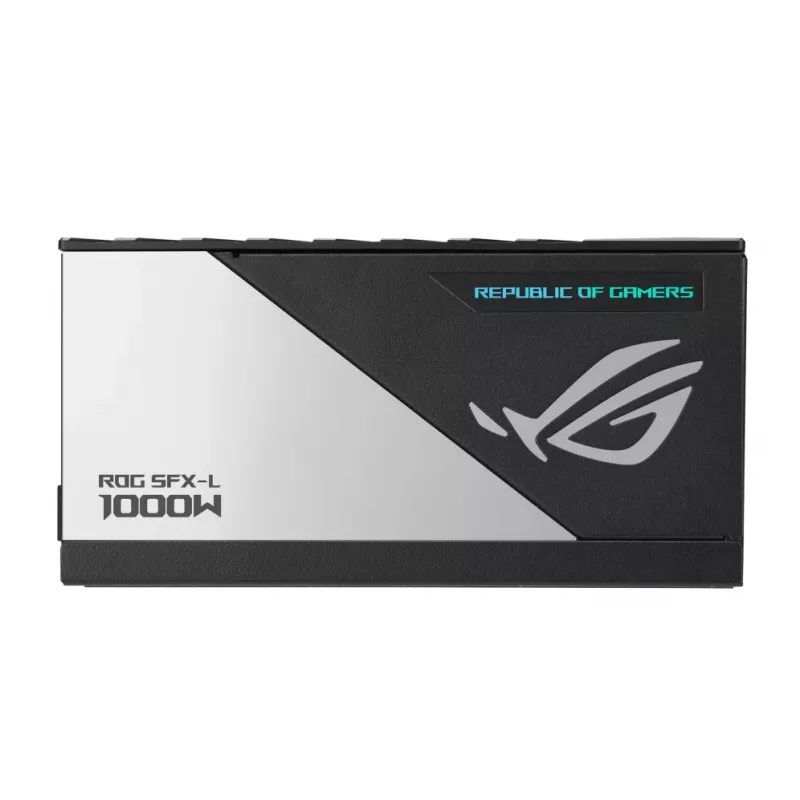 ASUS ROG Loki SFX-L 1000W Platinum maitinimo blokas 24-pin ATX juoda, sidabrinė