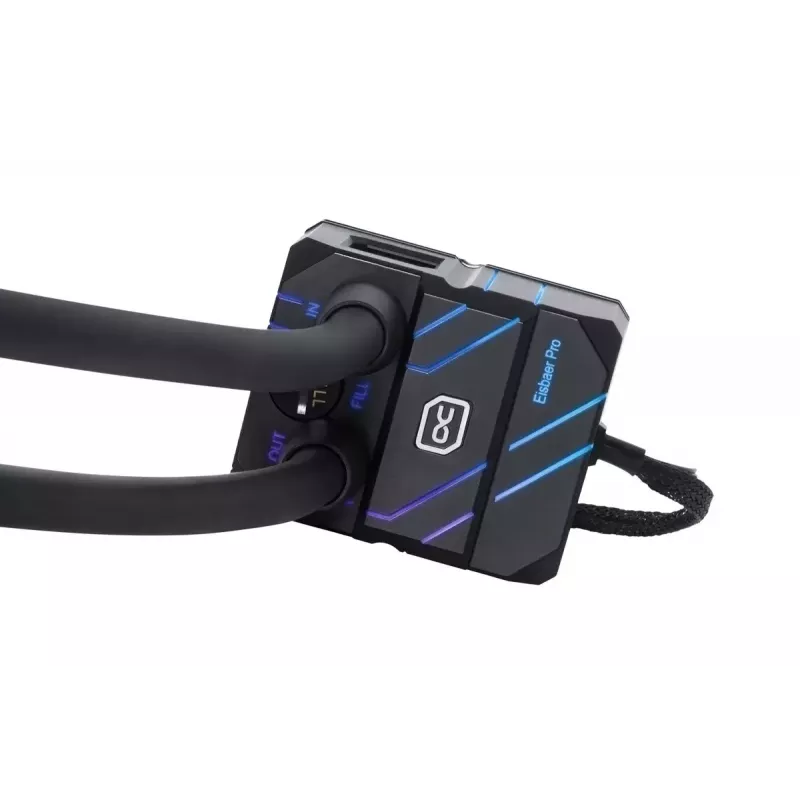 „Viskas viename“ skysčio aušintuvas „Alphacool Eisbaer Pro Aurora 240“