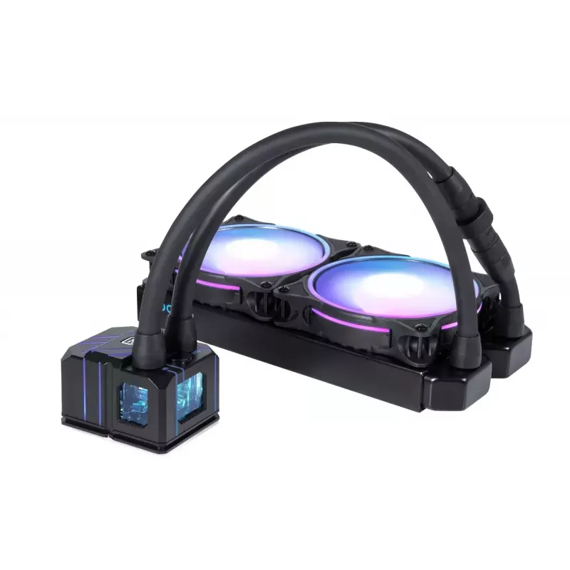 „Viskas viename“ skysčio aušintuvas „Alphacool Eisbaer Pro Aurora 240“