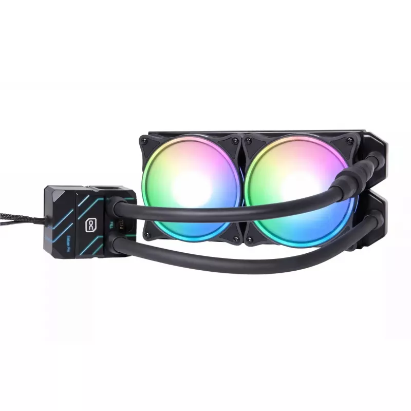 „Viskas viename“ skysčio aušintuvas „Alphacool Eisbaer Pro Aurora 240“