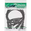 InLine Y maitinimo laidas 1x CEE 7/7 kampuotas / 2x 3 kontaktų IEC C13 kištukas, 1,8 m