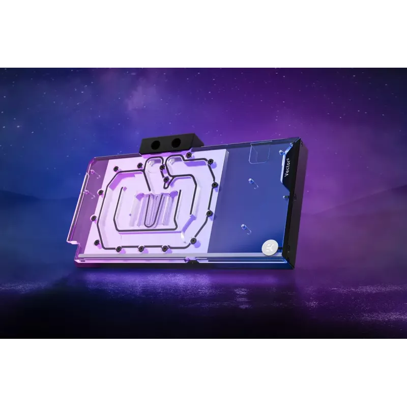 GPU vandens blokas ek water blocks EK-Quantum Vector3 Astral RTX 5090 D-RGB Acrylic