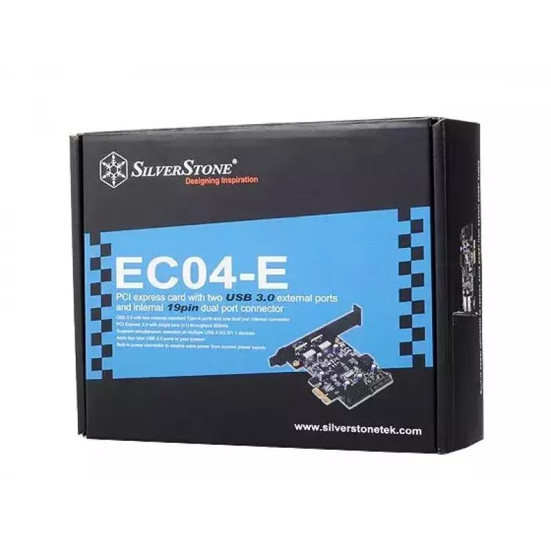 Sąsajos kortelė Sidabrinėstone EC04-E vidinė USB 3.2 Gen 1