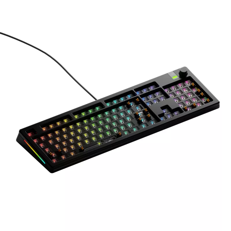 Glorious PC Gaming Race GMMK 3 PRO Barebones klaviatūra, pilno dydžio, USB, RGB LED