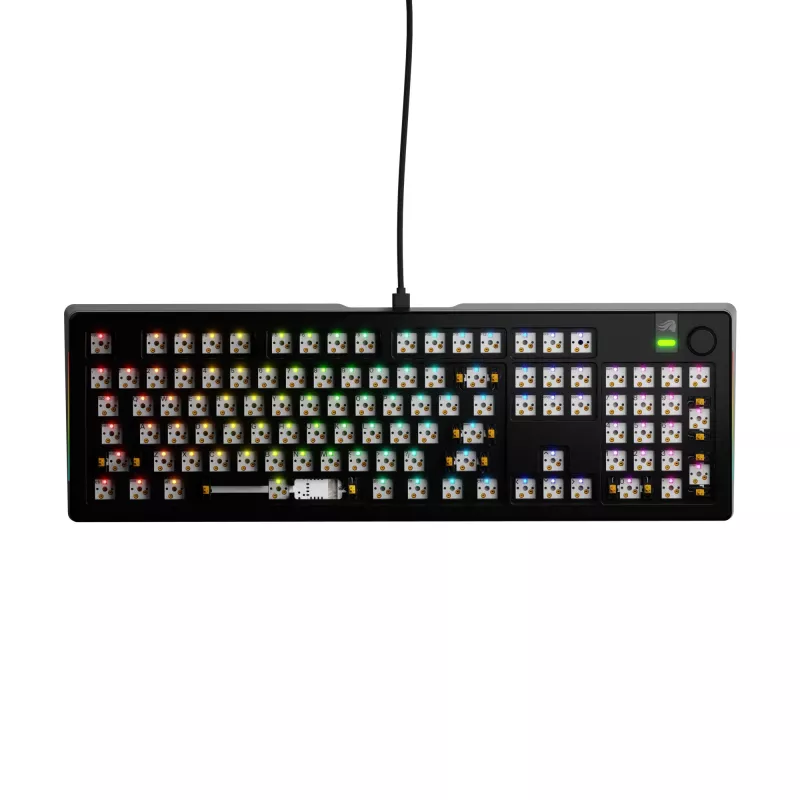 Glorious PC Gaming Race GMMK 3 PRO Barebones klaviatūra, pilno dydžio, USB, RGB LED
