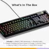 Glorious PC Gaming Race GMMK 3 PRO Barebones klaviatūra, pilno dydžio, USB, RGB LED