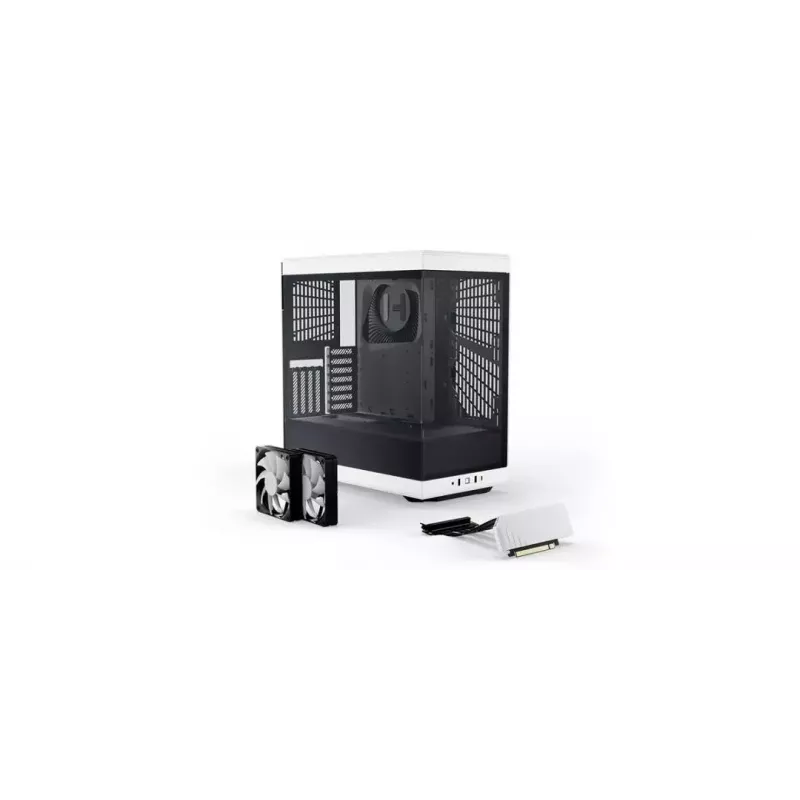 PC dėžė HYTE Y40 Midi Tower juoda, balta