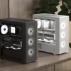 Aerocool D501A Midi Tower Juoda, Wood