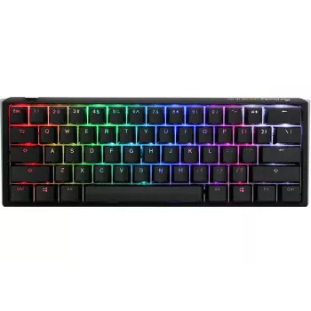 Ducky One 3 Classic Mini klaviatūra, žaidimų, USB, mechaninė, 61 klavišas, RGB