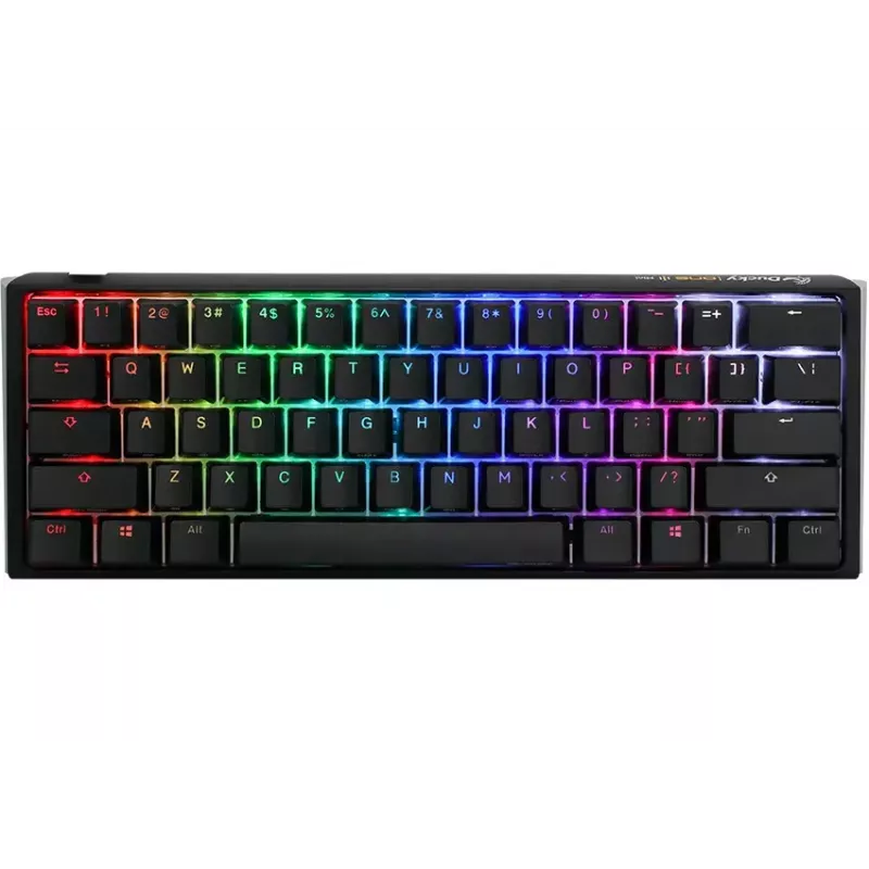 Ducky One 3 Classic Mini klaviatūra, žaidimų, USB, mechaninė, 61 klavišas, RGB
