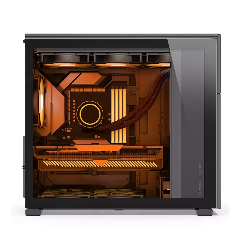 PC korpusas Jonsbo D41 STD Midi Tower Juodas