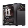 PC korpusas Jonsbo D41 STD Midi Tower Juodas