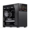 PC korpusas Jonsbo D41 STD Midi Tower Juodas