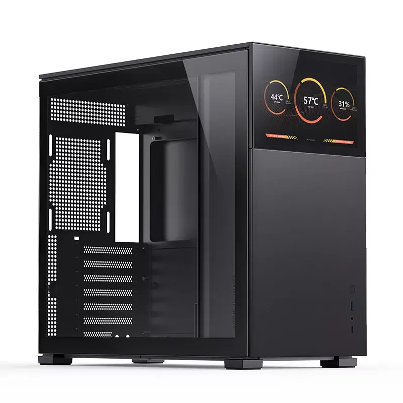PC korpusas Jonsbo D41 STD Midi Tower Juodas