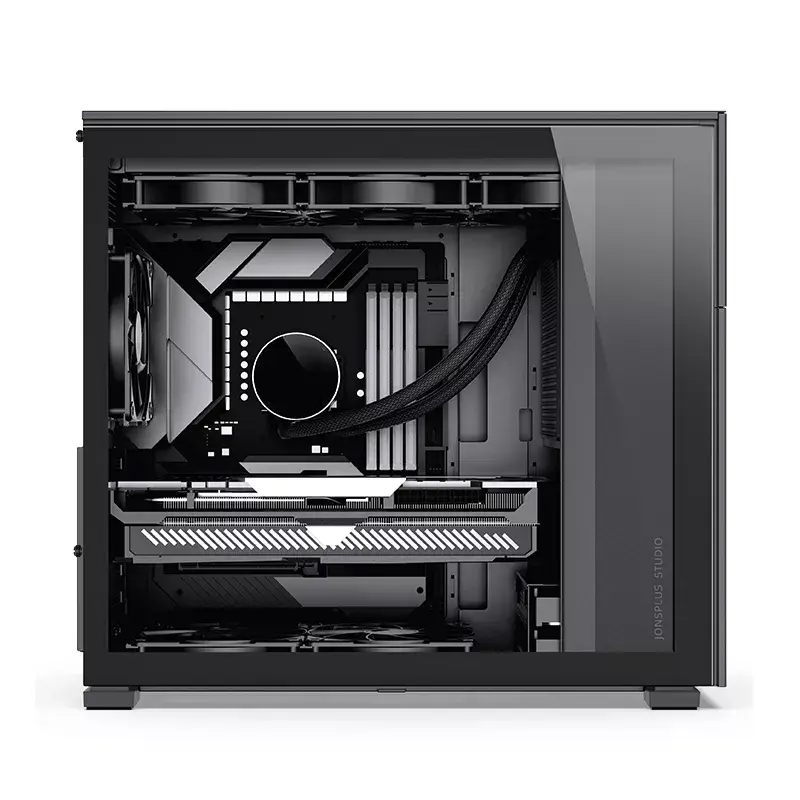 PC korpusas Jonsbo D41 STD Midi Tower Juodas
