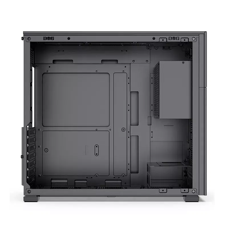 PC korpusas Jonsbo D41 STD Midi Tower Juodas