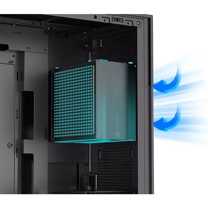 PC korpusas Jonsbo D41 STD Midi Tower Juodas