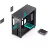PC korpusas Jonsbo D41 STD Midi Tower Juodas