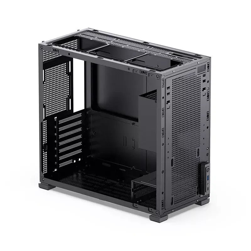 PC korpusas Jonsbo D41 STD Midi Tower Juodas