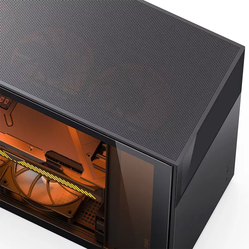 PC korpusas Jonsbo D41 STD Midi Tower Juodas