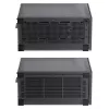 PC korpusas Jonsbo D41 STD Midi Tower Juodas