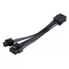 Adapterio kabelis Akasa AK-CBPW22-15 — 8 kontaktų EPS į 4 kontaktų ATX, 15 cm