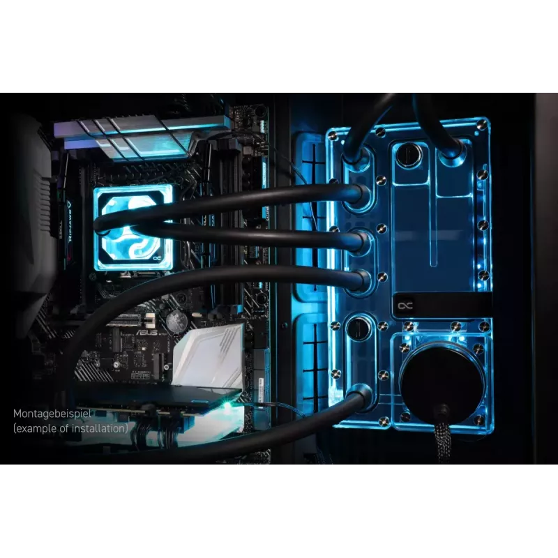 Siurblys ir rezervuaras Alphacool Core Distro Plate Juoda Transparent Acrylic Aluminium Ceramic Synthetic
