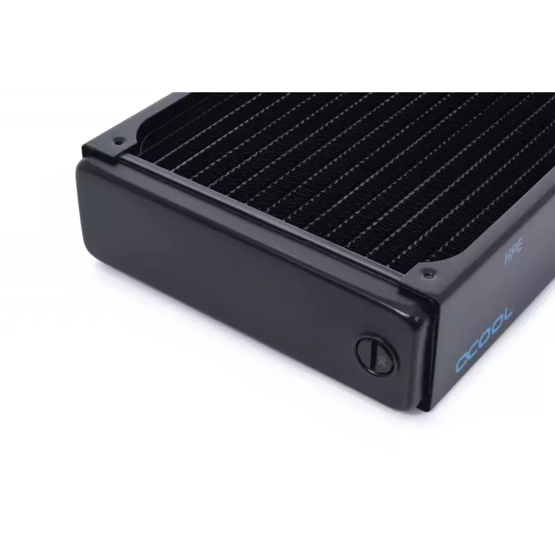 Radiatorius Alphacool 14442 žalvaris varis nerūdijantis plienas juodas 144mm