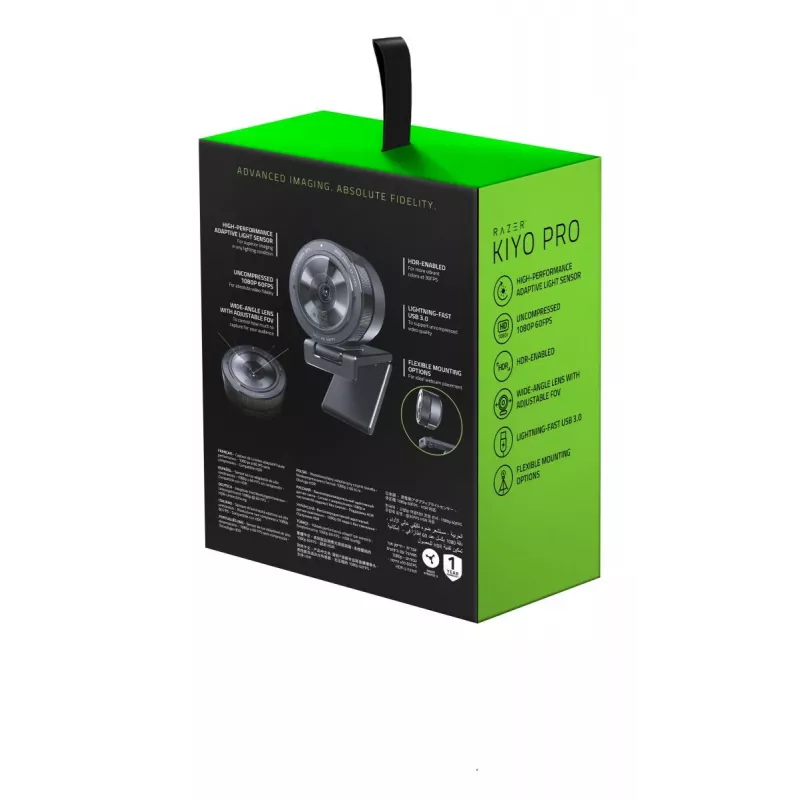 Internetinė kamera Razer Kiyo Pro 2,1 MP 1920 x 1080 pikselių USB juoda