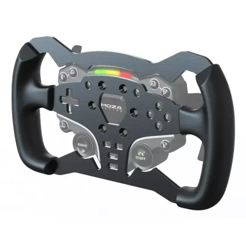 Vairo modifikacija MOZA ES Formula Wheel Mod — asmeniniams kompiuteriams, juoda, 280 mm pločio