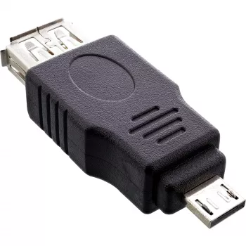 InLine Micro USB adapteris Micro-A kištukas – USB Type A lizdas 31600