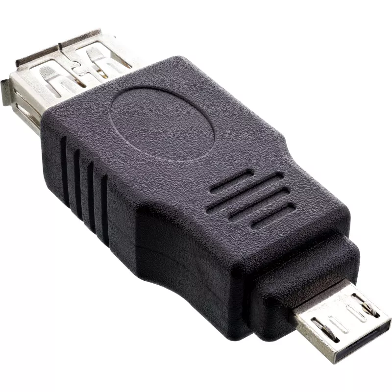 InLine Micro USB adapteris Micro-A kištukas – USB Type A lizdas 31600