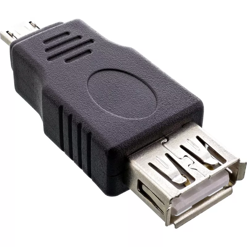 InLine Micro USB adapteris Micro-A kištukas – USB Type A lizdas 31600