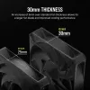 CORSAIR ventiliatorius – Rs serijos Rs140 Max 140 mm vienoje pakuotėje