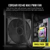 CORSAIR ventiliatorius – Rs serijos Rs140 Max 140 mm vienoje pakuotėje